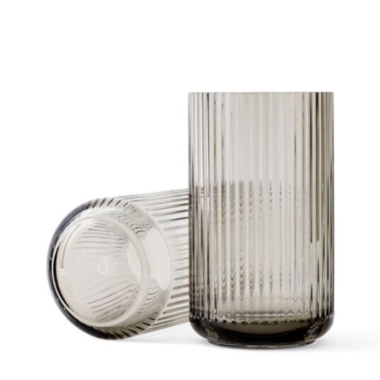 Lyngby Porcelæn Vase h25 cm smoke