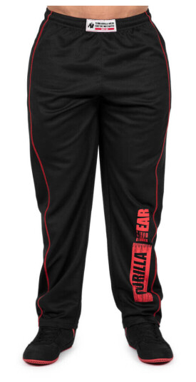 Wallace Mesh Pants, black/red, small/medium