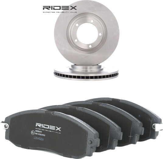 Bremseskiver og -klosser RIDEX 3405B2583