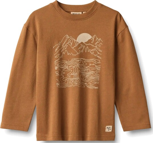 Wheat T Shirt L/S Adam WARM HAZEL 128