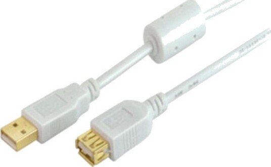 Shiverpeaks Bs77120-Wf Usb-Kabel 1 M Usb 2.0 Usb A Hvit Bs77120-Wf