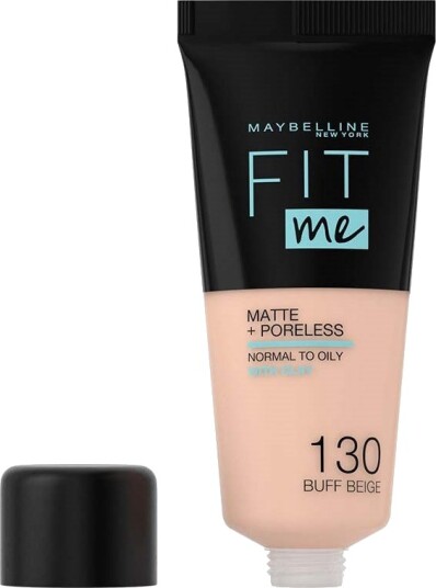 Maybelline Fit Me Matte + Poreless Foundations - Beige 130, 30 ml