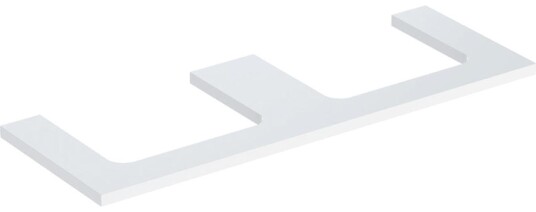 Geberit One 505.286.00.1 Benkeplate 135 cm Hvit, Blank Geberit One 505.286.00.1 Benkeplate 135 cm Hvit, Blank