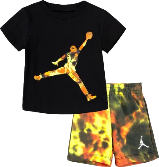 Jordan Shorts/T skjorte   Jumbo Jumpman   Team Oransje/Svart m.   Jordan   18 md   Shorts