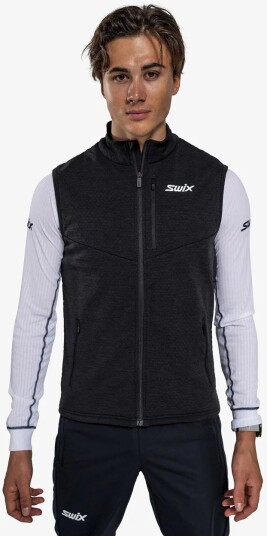 Swix Dynamic Midlayer Vest Herre Black XL