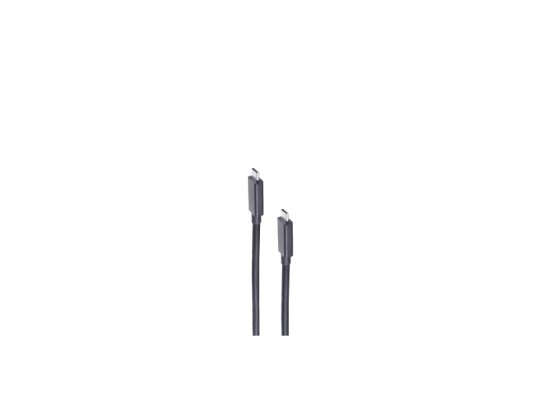 Shiverpeaks Bs13-65015 0,5 M Usb C Usb C Usb4 Gen 3X2 40 Gbit/Sek. Sort