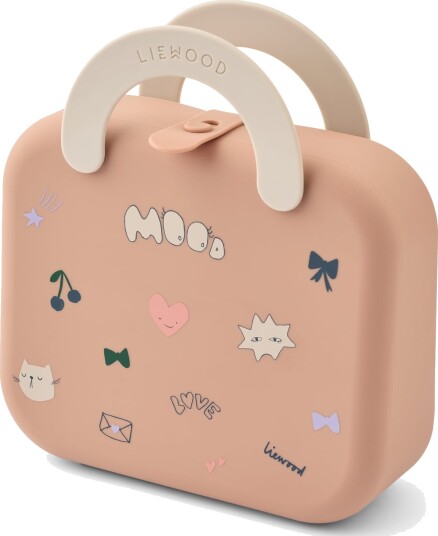 Liewood Elara Foldable Lunchbox   Pink   ONE SIZE