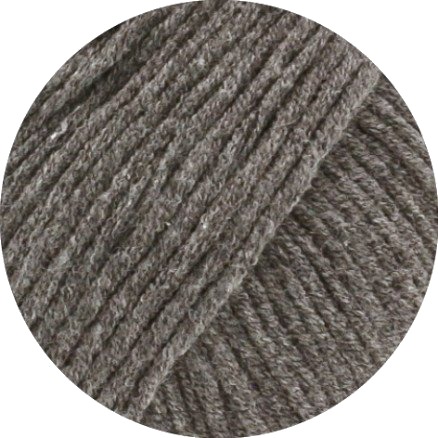 Lana Grossa Easy Cotton Garn Mørkegrå