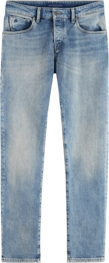 Scotch & Soda Core Ralston In Organic Cotton Aqua Blue   Blue   29 x 32