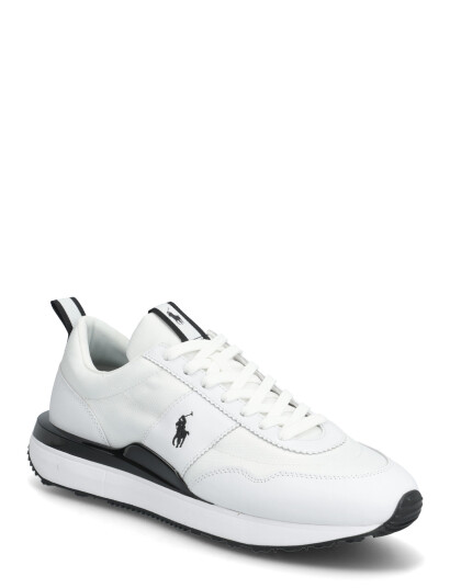 Polo Ralph Lauren Train 89 Leather & Oxford Sneaker White 47 Polo Ralph Lauren Train 89 Leather & Oxford Sneaker White 47