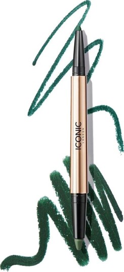 ICONIC London Eyeliner Duo Smokey Eye Juniper Green Eyeliner Skjønnhet Makeup