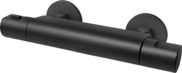 Tapwell ARM168 dusjbatteri med trykkbalansert termostat-Matt sort