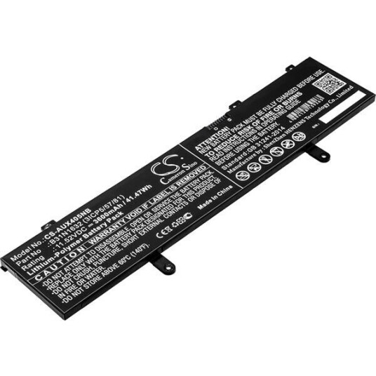Asus X405UR batteri (3600 mAh 11.52 V, Sort)