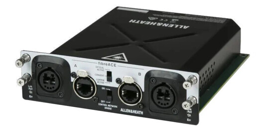 Allen & Heath A&h; Fibreace Audio Networking Card 96khz, 128 In, 128 Out