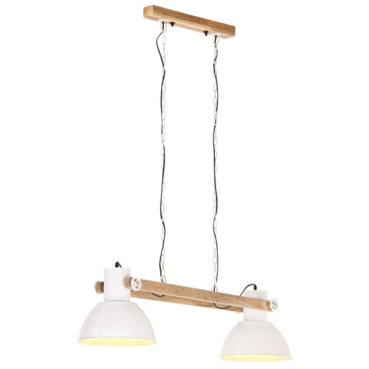 vidaXL Industriell hengelampe 25 W hvit 109 cm E27 vidaXL Industriell hengelampe 25 W hvit 109 cm E27
