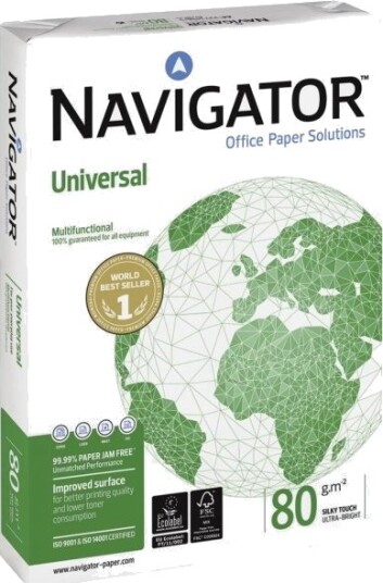 Navigator Kopipapir Din A4 80 G/M² Navigator Kopipapir Din A4 80 G/M²