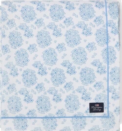 Lexington Home Floral Printed Organic Cotton Tablecloth - Blue - 150X250