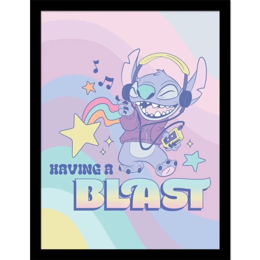Disney's Lilo and Stitch Innrammet Bilde 30 x 40 cm Blast Disney's Lilo and Stitch Innrammet Bilde 30 x 40 cm Blast
