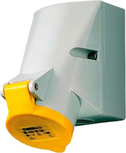 Mennekes CEE Vegguttak (3-pol 16A) 110V IP44
