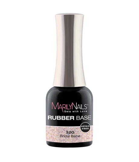 Brillbird Norge RUBBER BASE 32G   Bridal Babe