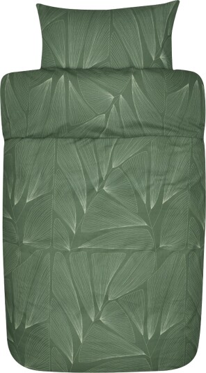 Høie Of Scandinavia Høie sengetøy - 140x200 cm - Anine green - 100% ekstra fin bomull sengesett Høie Of Scandinavia Høie sengetøy - 140x200 cm - Anine green - 100% ekstra fin bomull sengesett