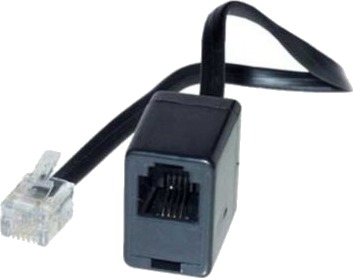 S/Conn Maximum Connectivity 702266 M Rj-11 Rj-11 Hankjønn Hunkjønn Svart
