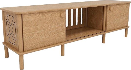 Hanah Home Tv Stativ Ontano Brun Hanah Home Tv Stativ Ontano Brun