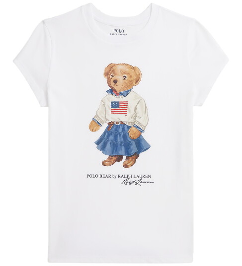 Ralph Lauren Kids 26/1 Jersey-Knt-T-Shirt White 132-140 Ralph Lauren Kids 26/1 Jersey-Knt-T-Shirt White 132-140