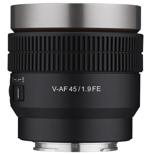 Samyang V-AF 45mm T1.9 Autofokus videoobjektiv for Sony E Samyang V-AF 45mm T1.9 Autofokus videoobjektiv for Sony E