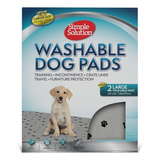 Simple Solution Simplesolution Washable Dog Pads 2-P