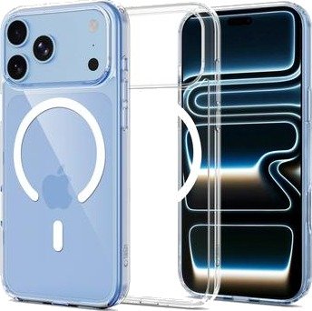 Tech-Protect Flexair Magnetisk Hybrid-deksel iPhone 17 Pro/18 Pro Gjennomsiktig