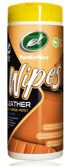 Turtle Wax Wipes Leather Tub 32 stk