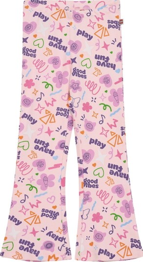 LEGO® Friends Bukser   LWPika 600   Lyserød m. Trykk   LEGO® Wear   10 år (140)   Bukser   bomull   Rosa