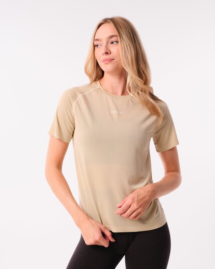 Bumpro Base Tee Beige Silver - M Bumpro Base Tee Beige Silver - M