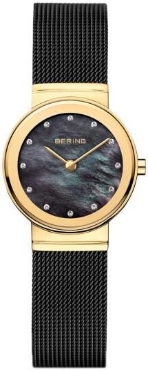 Bering Dameklokke 10126 132 Classic Sort/Stål Ø26 mm