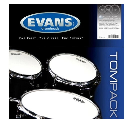 Evans Ec2sclr-R Clear Tompack Rock Etp-Ec2sclr-R Evans Ec2sclr-R Clear Tompack Rock Etp-Ec2sclr-R