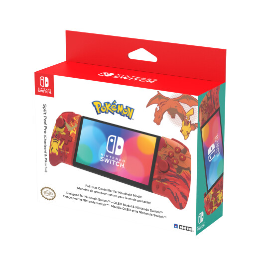 HORI Split Pad Pro Charizard & Pikachu