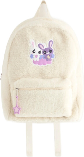 Lindex Backpack   Cream   ONE SIZE