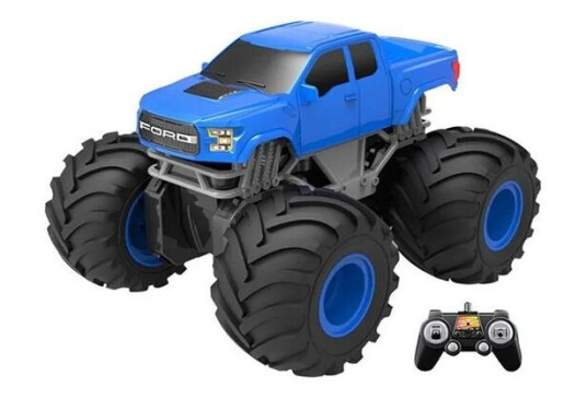Double Eagle Remote-controlled car blue Ford Amphibious E344-003
