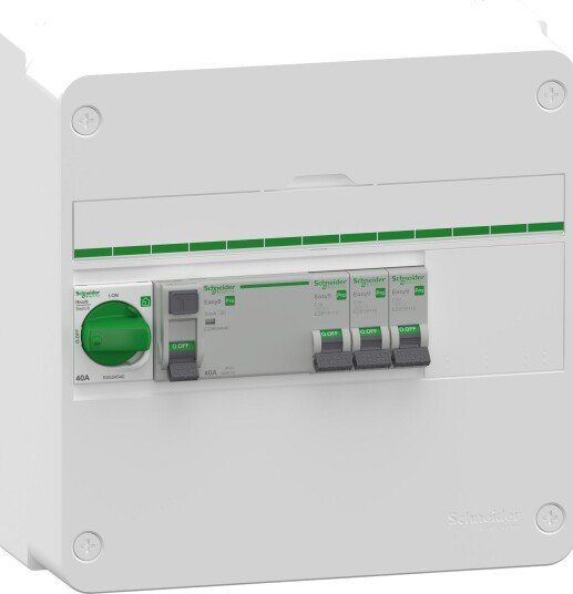 Schneider Electric Cx E9 Normsentral 1 Rad, IP30