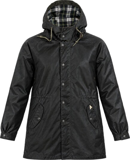 John Partridge & Co Hooded wax parka XXL grønn