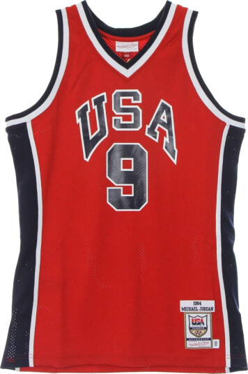 Mitchell & Ness Herre Sport Rød M,