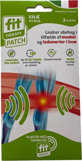 Fit Plaster Til Knæ - 3 Stk