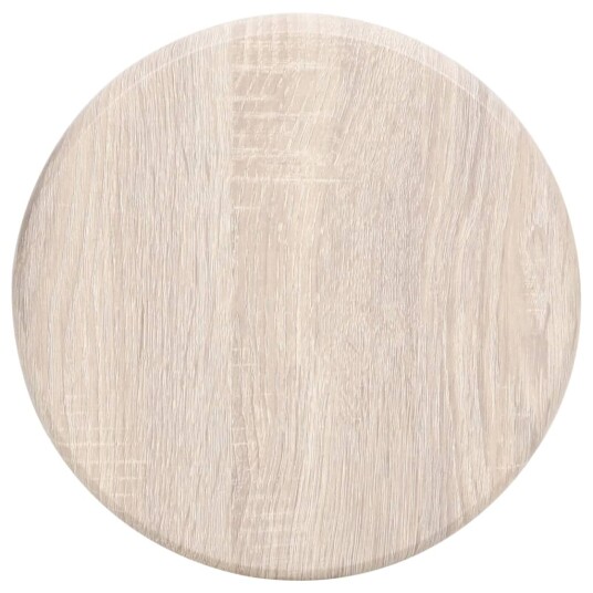 vidaXL Barstoler 2 stk svart MDF