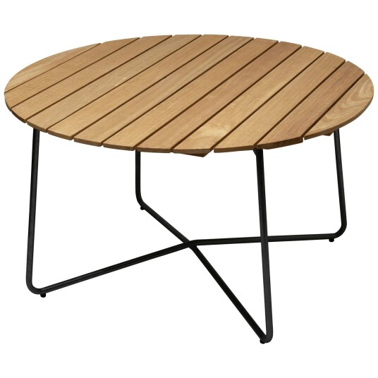 Grythyttan Stålmöbler Grythyttan Stålmöbler 9A Bord Ø120 cm Oljet Eik / Sort