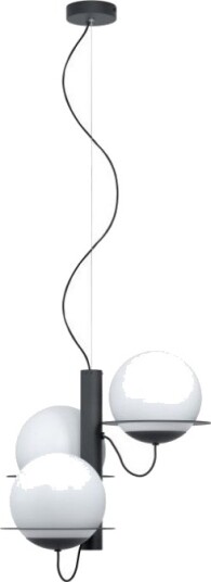 Eglo Sabalete Pendel 3L Ø465 Svart Eglo Sabalete Pendel 3L Ø465 Svart