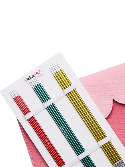 Knitpro Zing Strømpepinnesett 20 Cm 2.5 5.0 Mm Knitpro Zing Strømpepinnesett 20 Cm 2.5 5.0 Mm