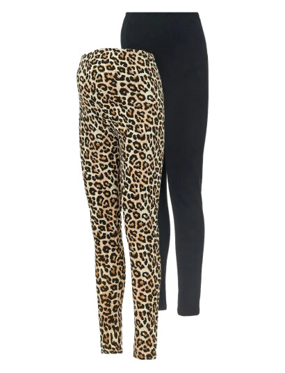 Mamalicious Mlsannie Jrs Legging 2-P - Multi/patterned - S