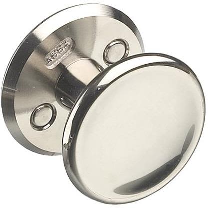 ASSA 496 Dørknott Ø50 52 mm Forniklet