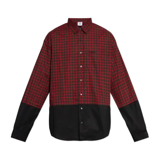 Vetements Herre Skjorter Rød M, Vetements Herre Skjorter Rød M,